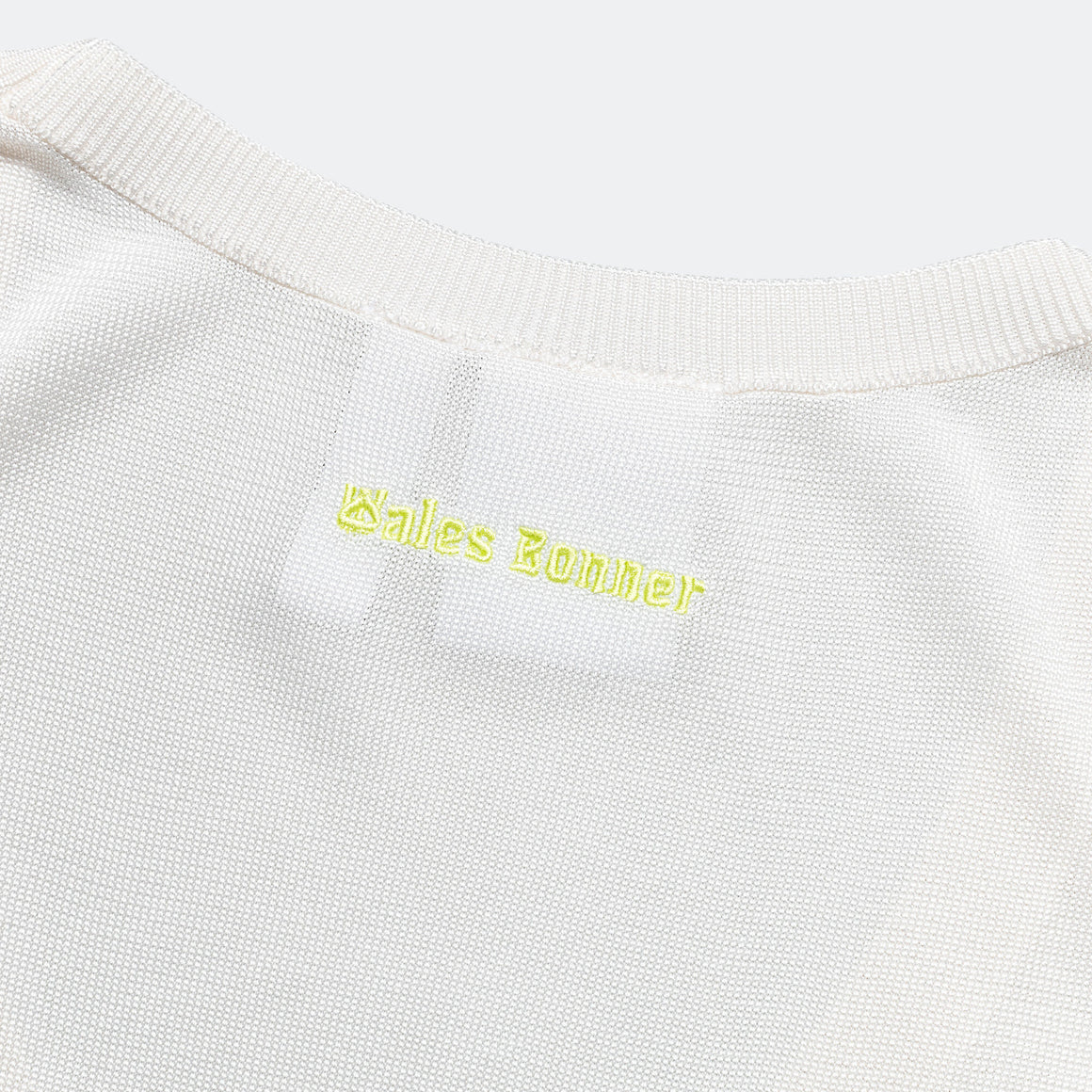 adidas - Knit Vest x Wales Bonner - Core White/Frozen Yellow - UP THERE