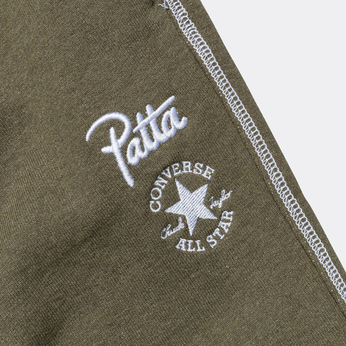 Converse - Rain or Shine Pant x Patta - Utility Green Heather - UP THERE